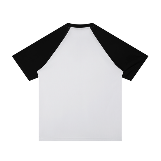 Super Geeked Raglan jersey tee