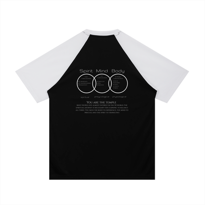 Jesus jersey raglan tee