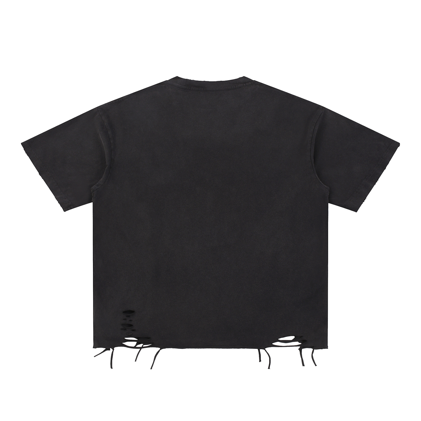 Distressed hand graphic tee