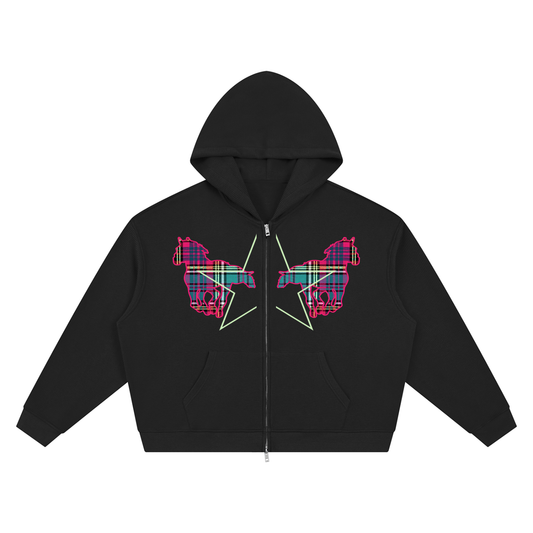 Pony zip up