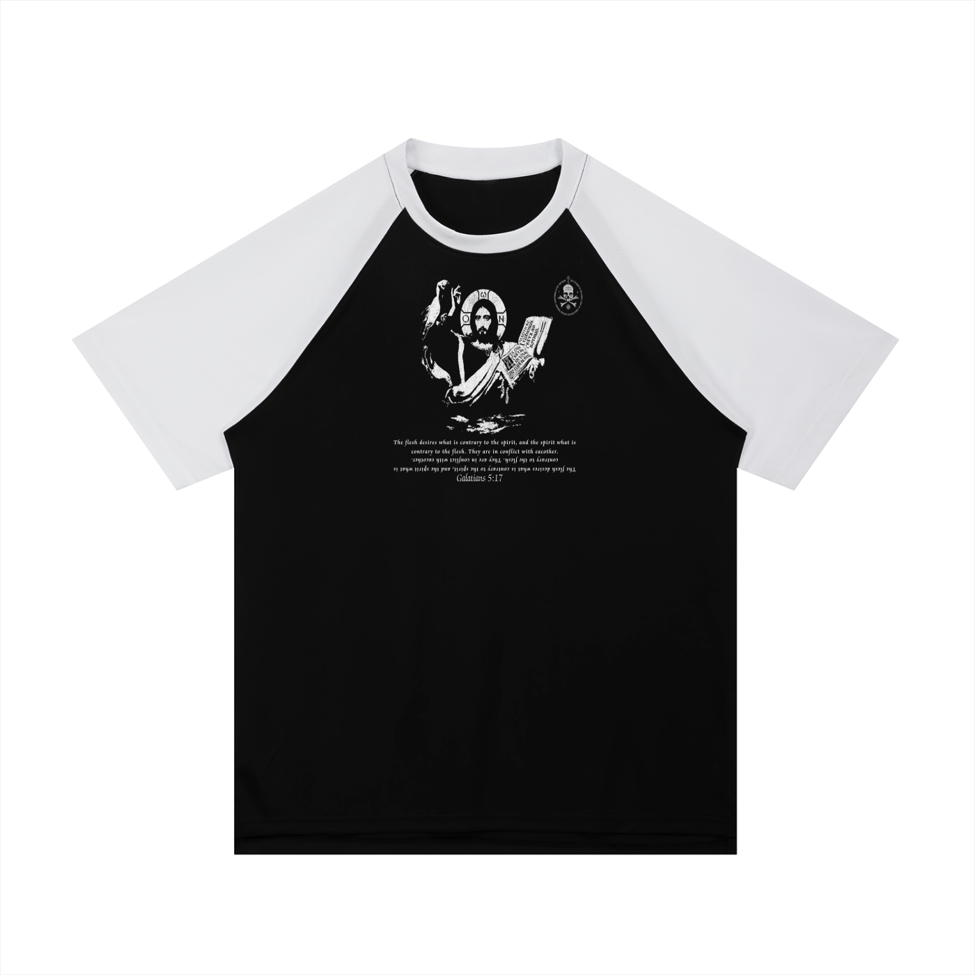 Jesus jersey raglan tee
