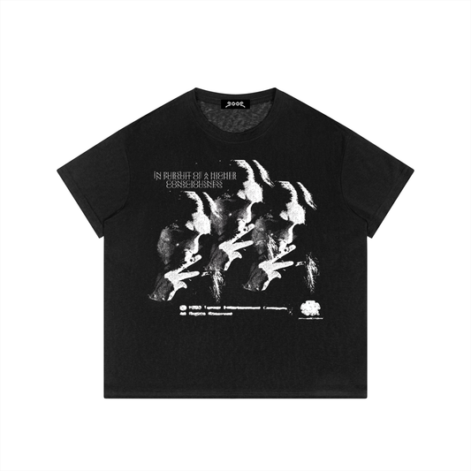 3x smoking lady tee