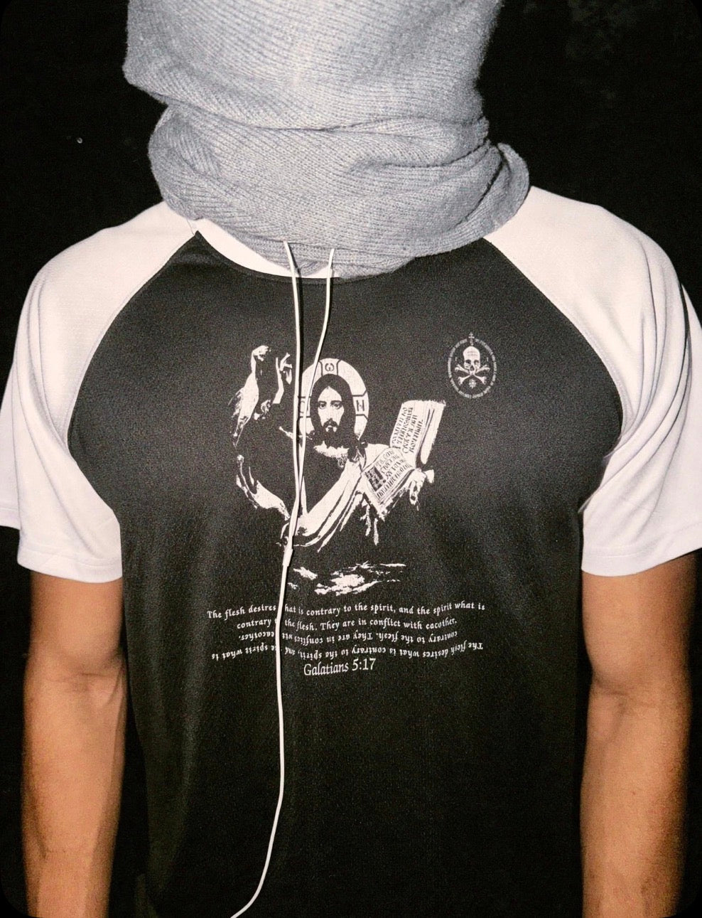 Faith Raglan Jersey Tee
